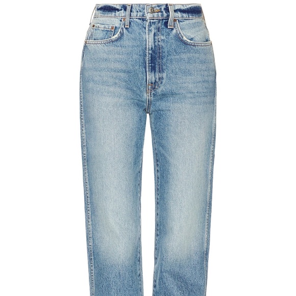 GRLFRND Denim - Grlfrnd Sara Super High Rise Slim Straight Astoria
